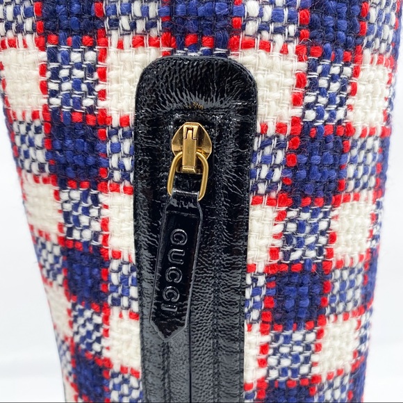 2019 F/W Gucci Zumi Check Tweed Knee Boot 🔥🔥😳 - Picture 7 of 16